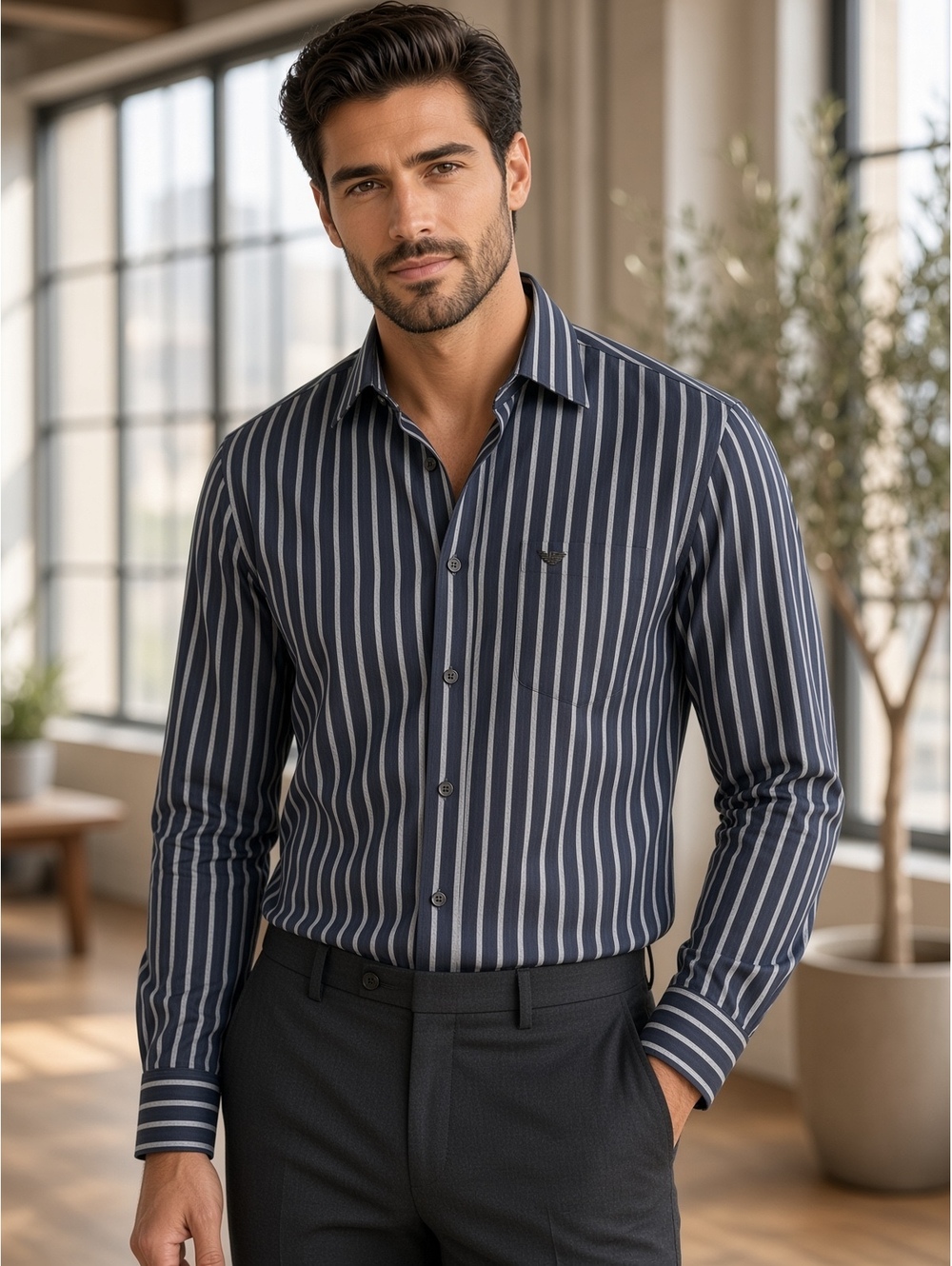 Giorgio Armani Dress shirt size 17